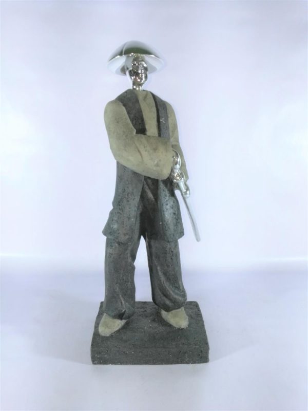 Figura de resina de Guerrero Samurai