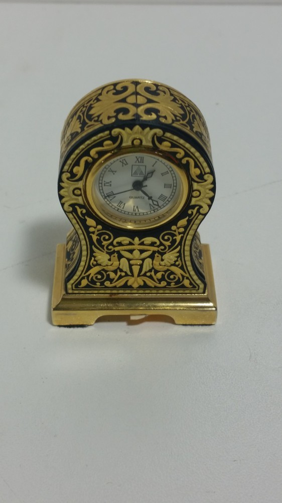 Mini reloj oro damasquino (modelo 5)