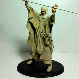 Figura Gandalf el Blanco de El Señor de los Anillos